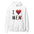 sudadera i love me