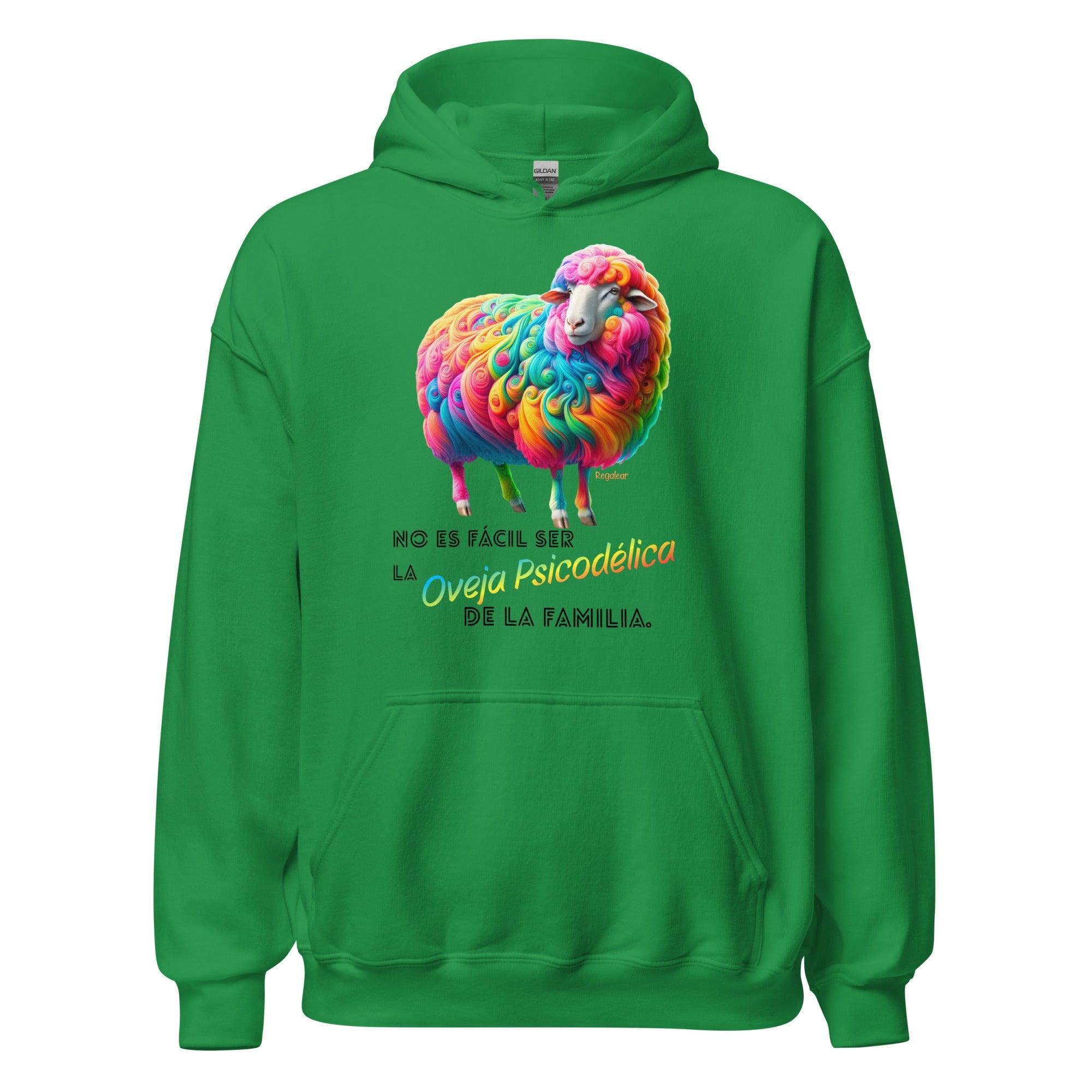 Sudadera unisex Oveja Psicodelica