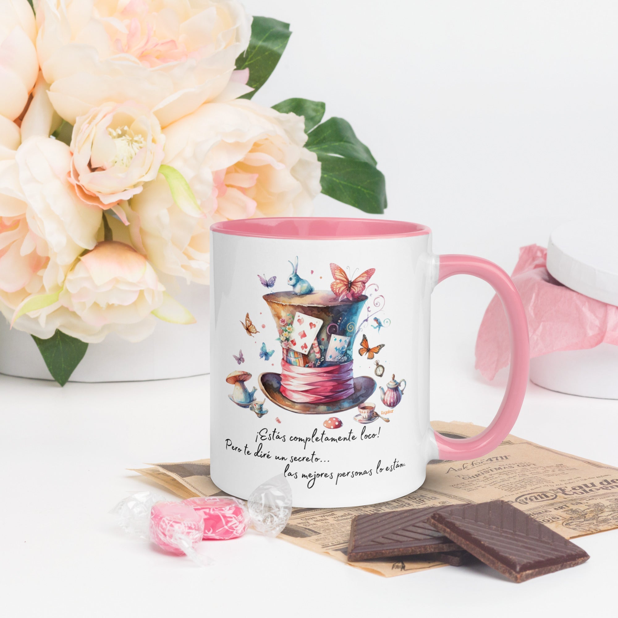 tazas alicia en el pais de las maravillas