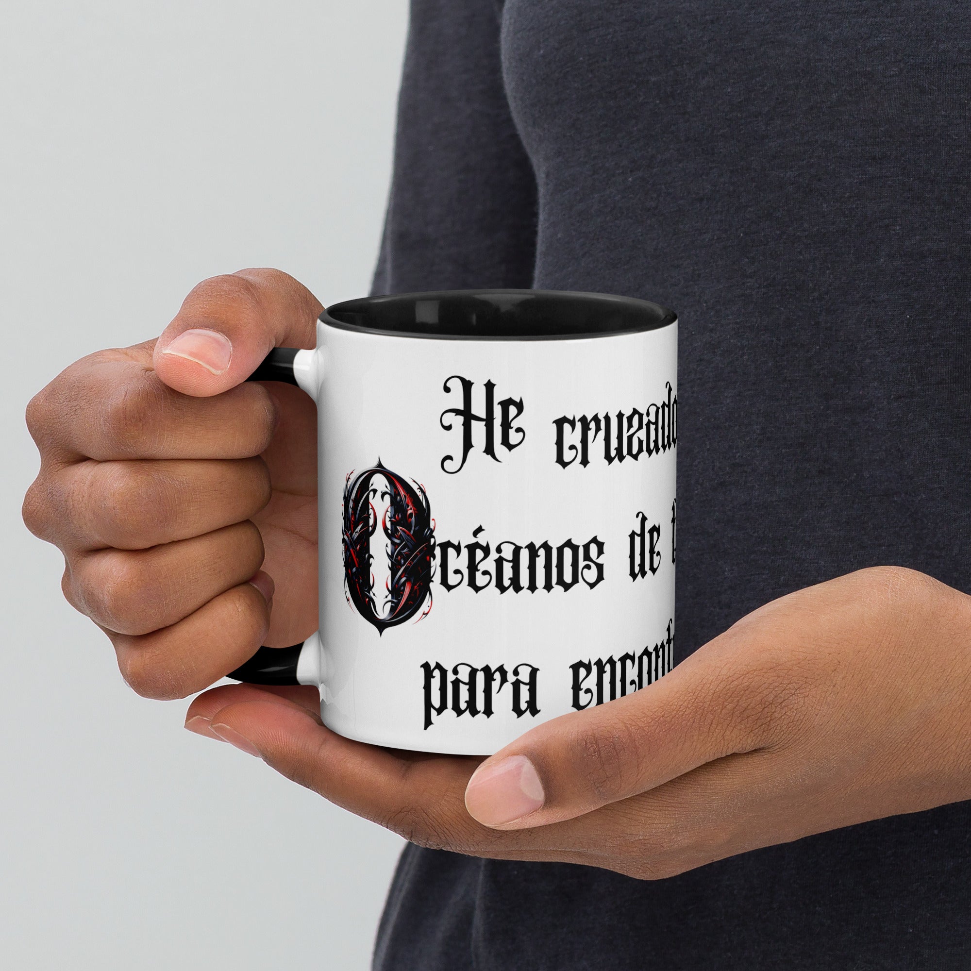 Taza He cruzado oceanos de tiempo