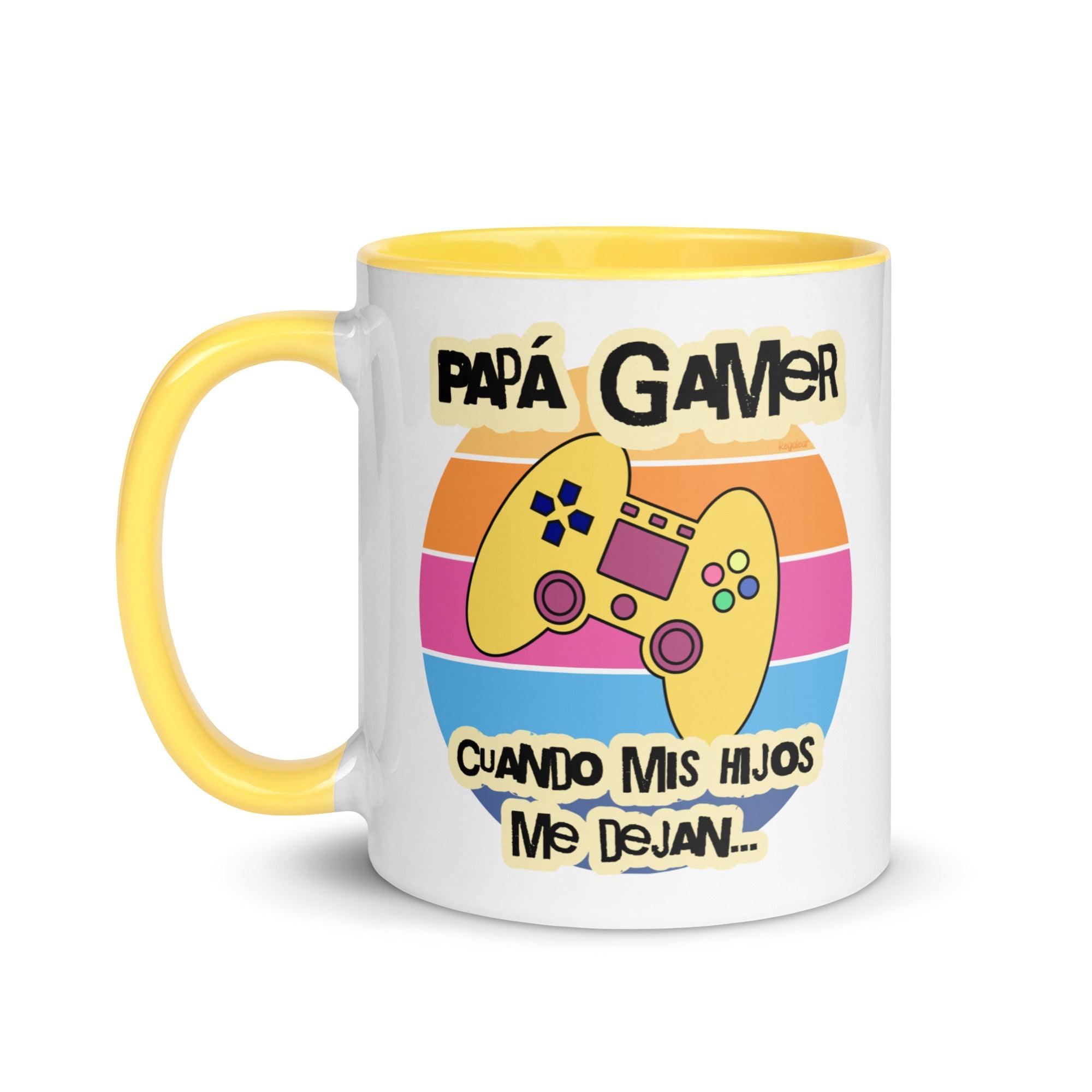 Taza Papa Gamer