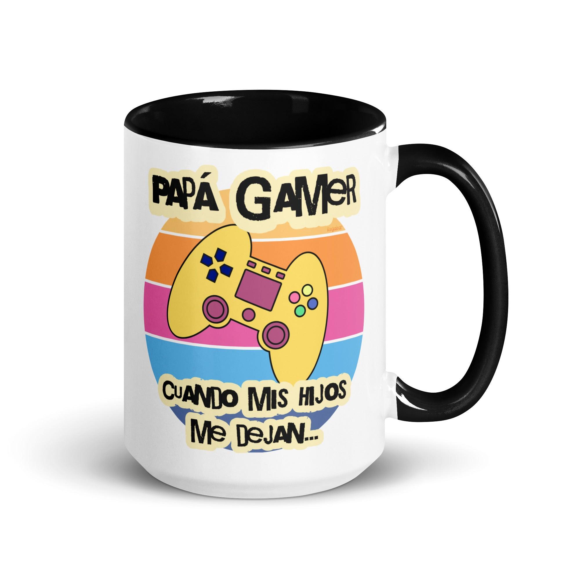 taza papa gamer