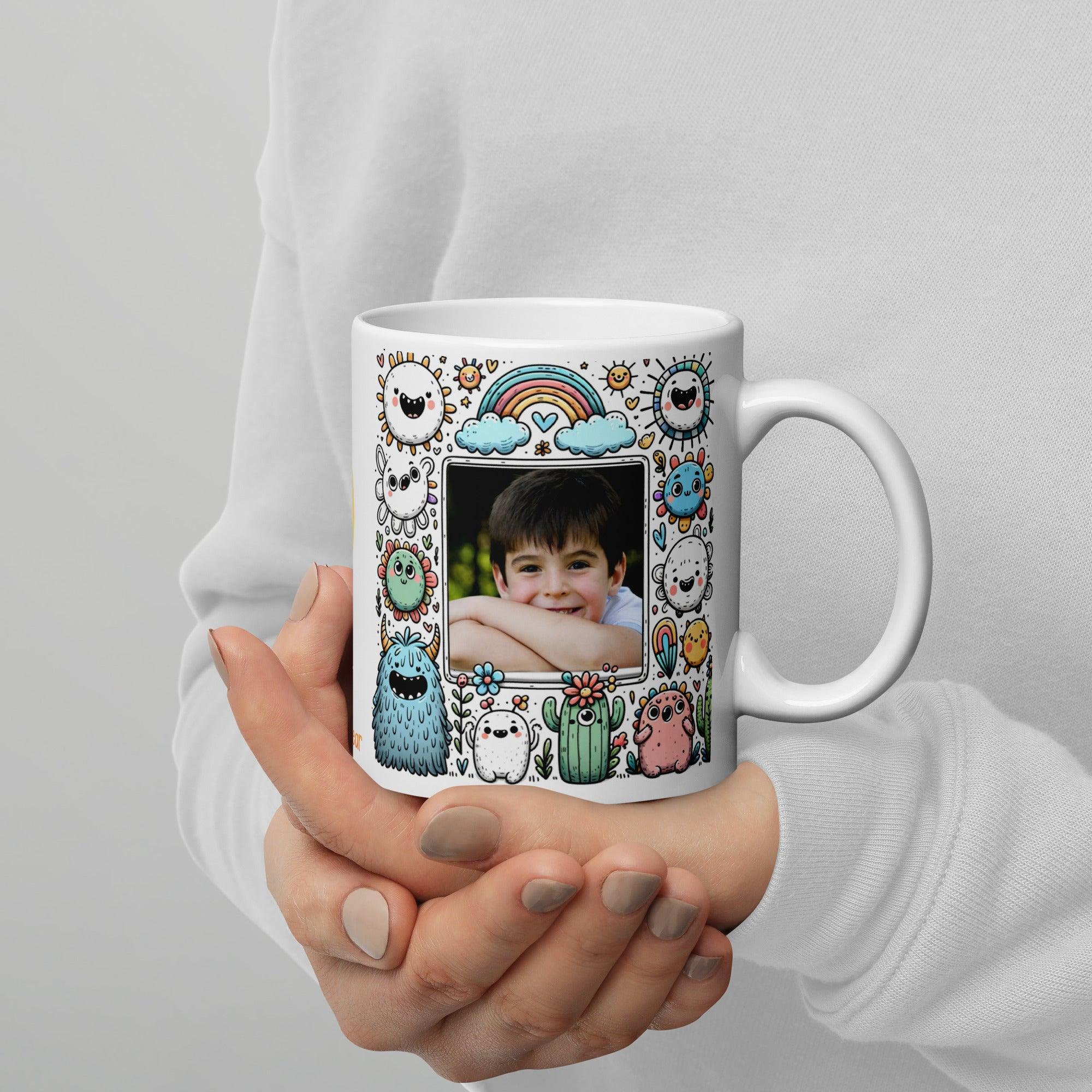 tazas con fotos niños