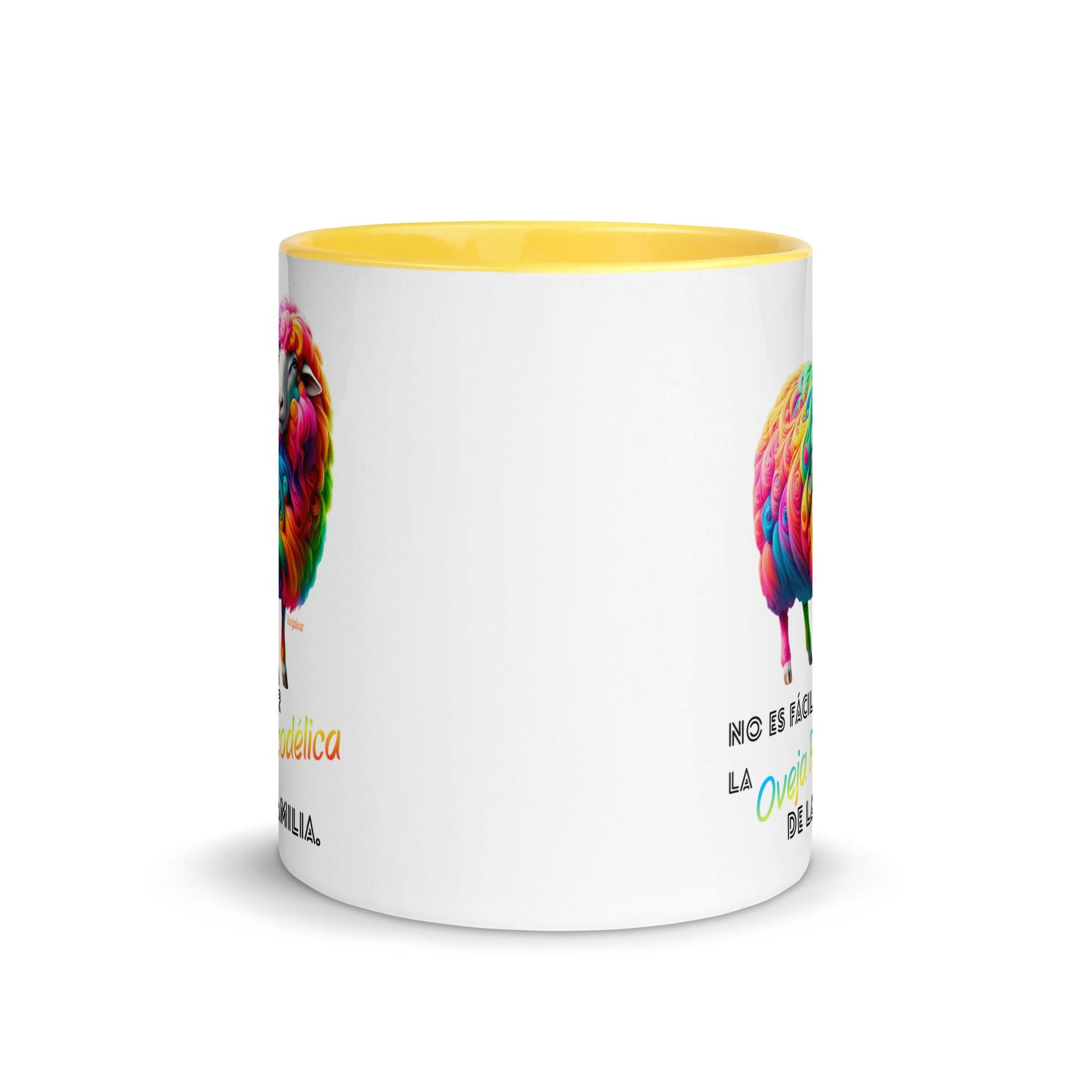 Taza Premium Oveja psicodelica