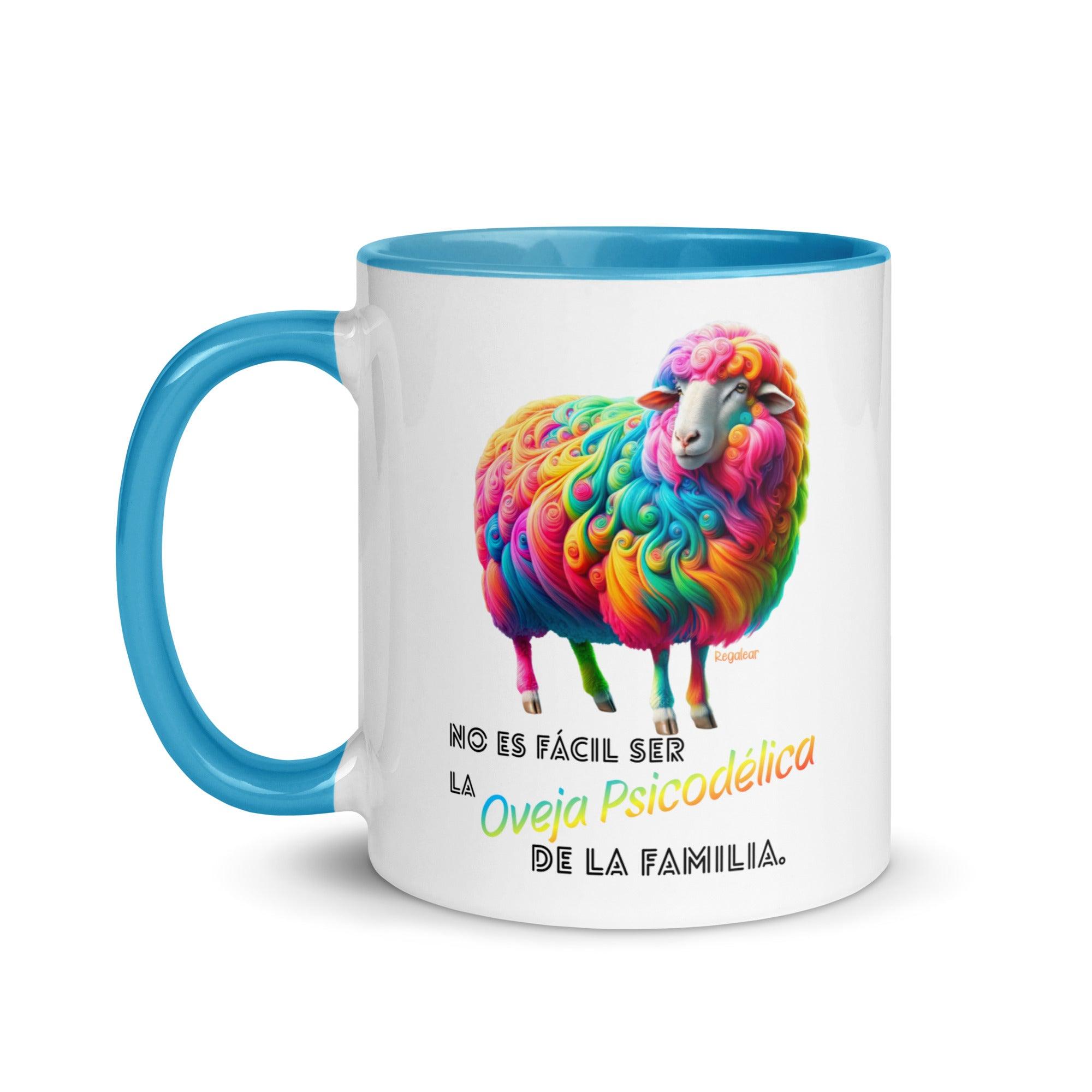 Taza Premium Oveja psicodelica