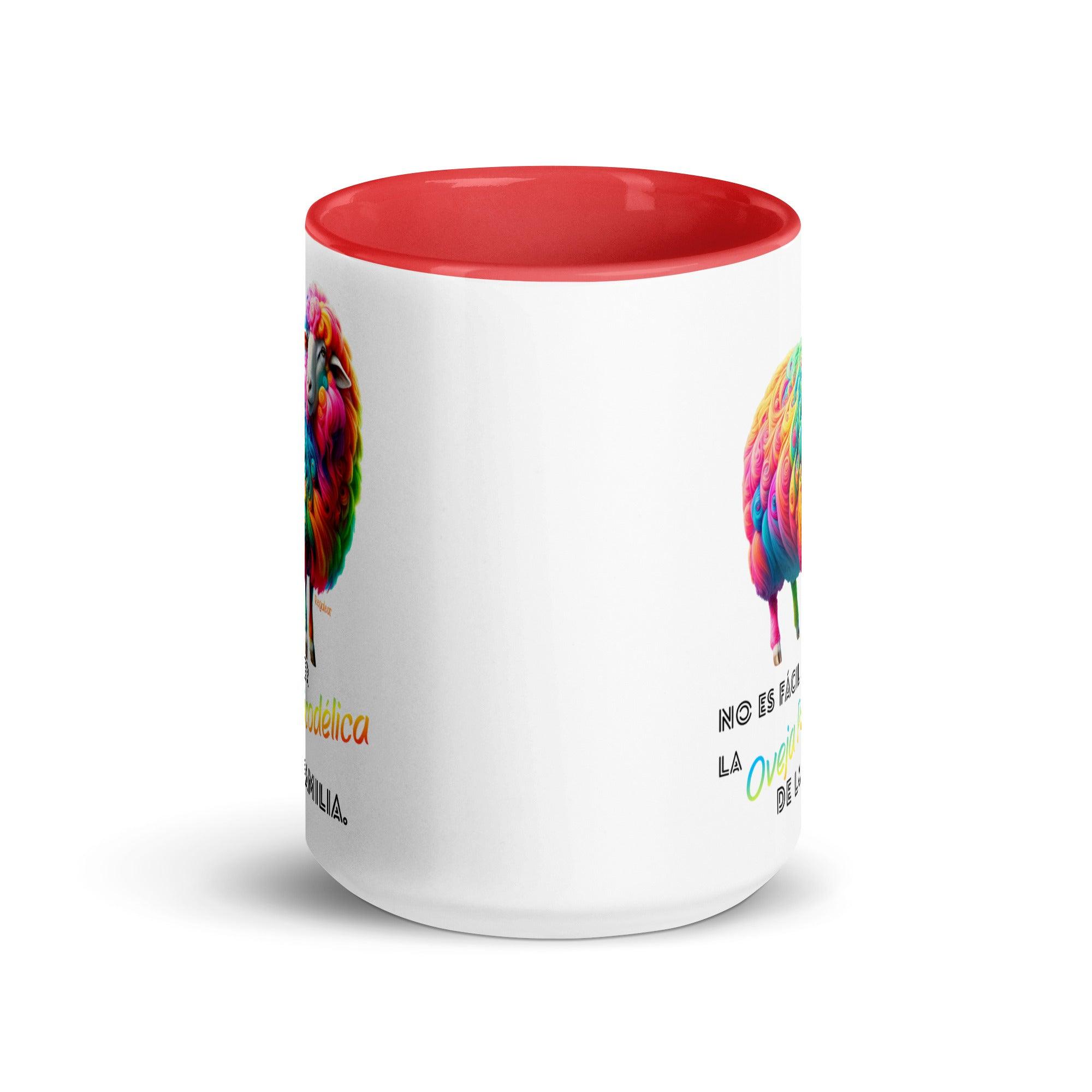 Taza Premium Oveja psicodelica