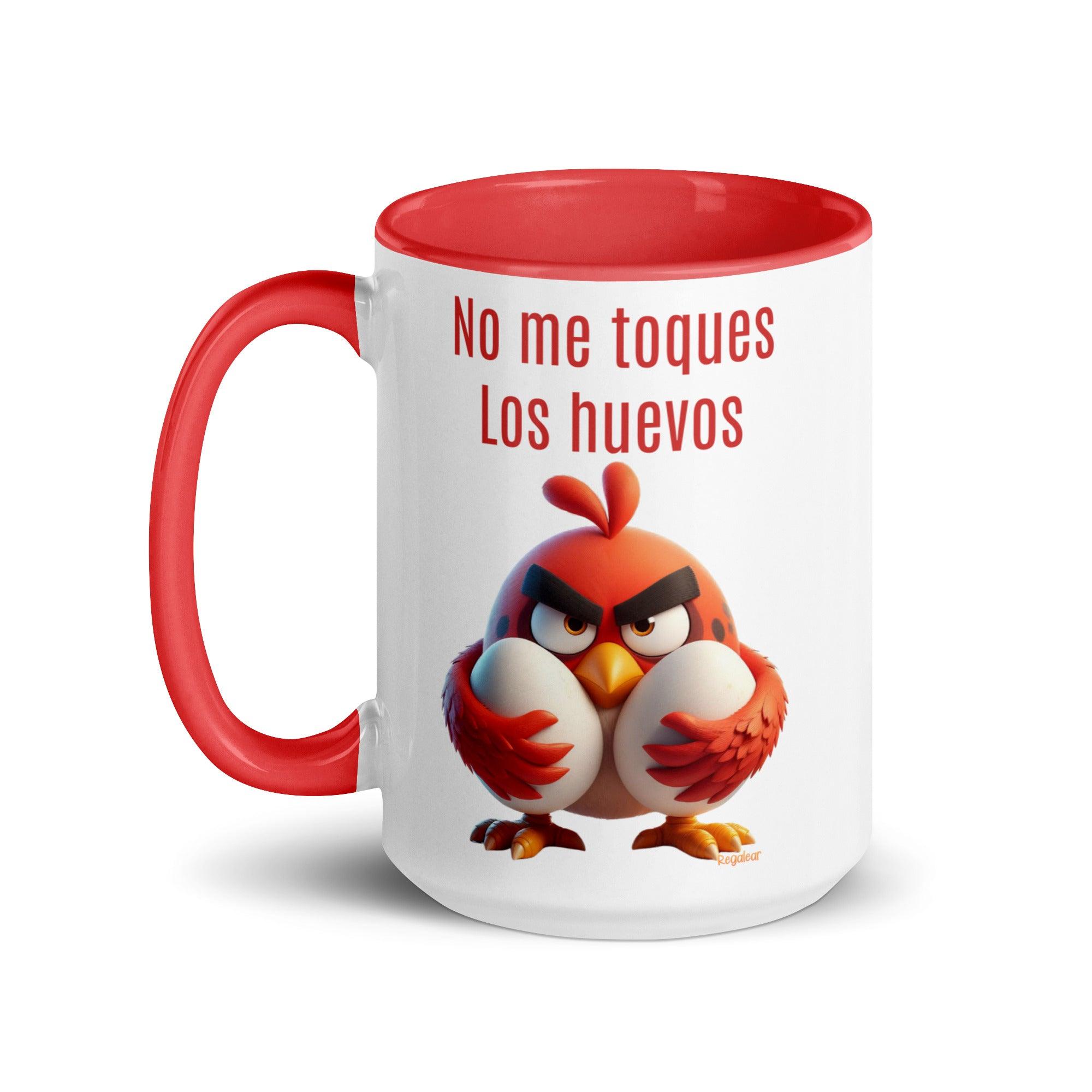 Taza Premium Tocar los huevos